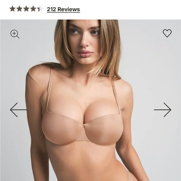 Skims Balconette Push-Up Bra - Picture 2 of 3